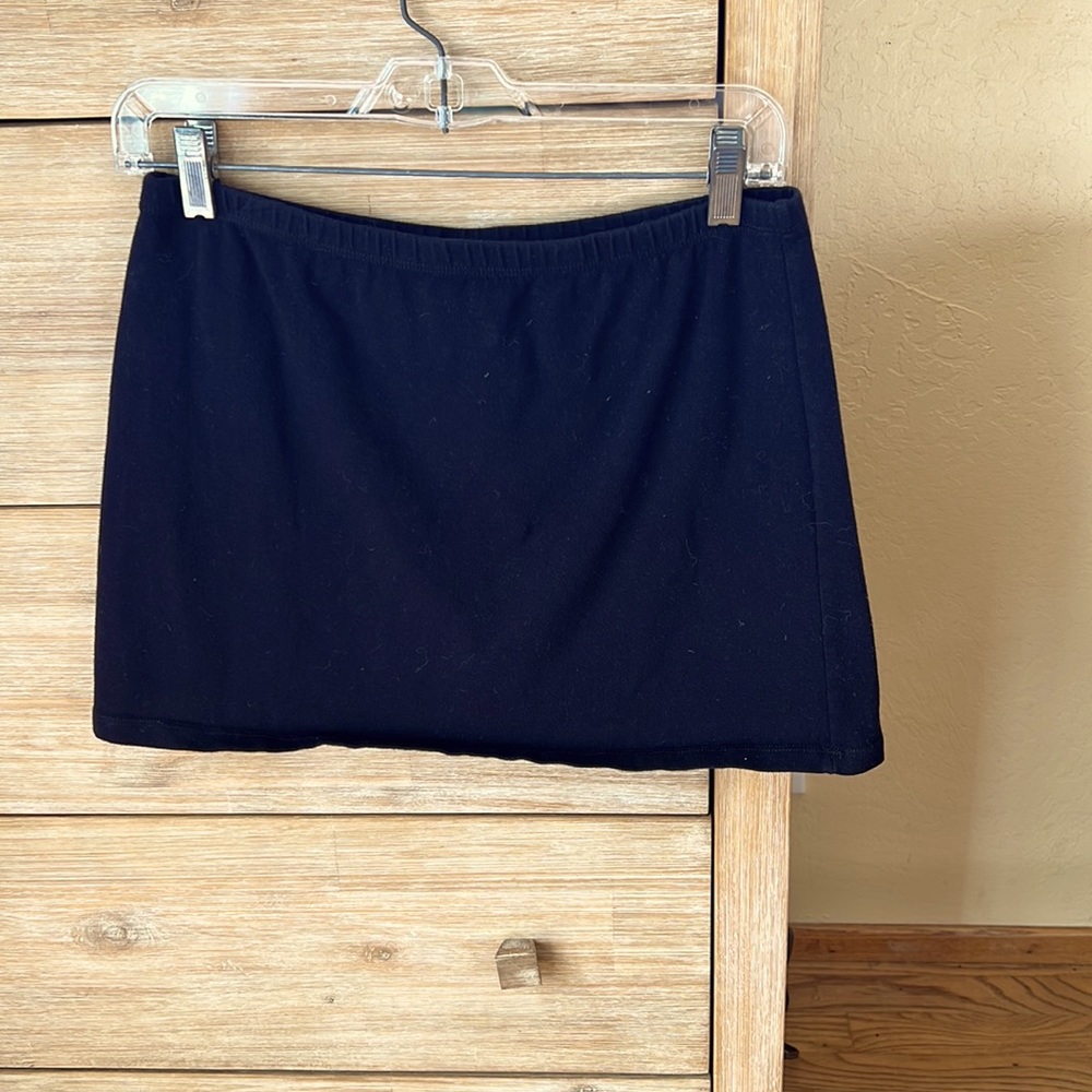 Brandy Melville Black Mini Skirt